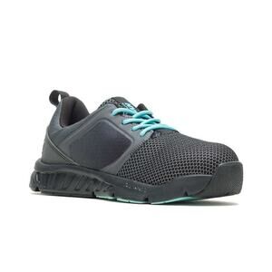 Hytest Size 6.5M Black Blue Alpha Xergy Nano Toe Athletic Sneakers Workwear